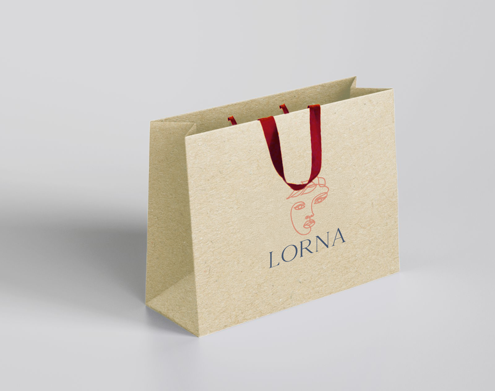 7527 c bag with burgundy ribbons logo 2c