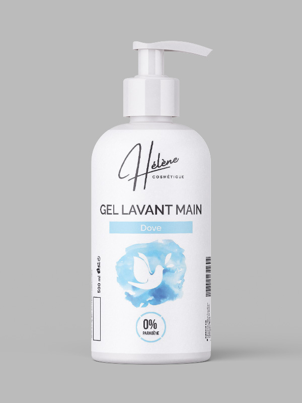 helene dove bottle mockup